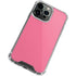 Bubble Gum Pink iPhone 13 Pro Max Clear Case
